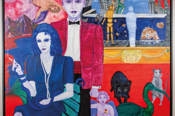 die verbannung aus dem paradies 200 x 180 cm